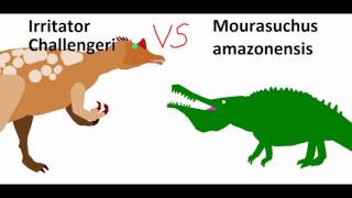 BRS4 Irritator Vs Mourasuchus [upl. by Skutchan684]