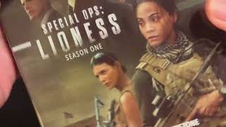 Special OPS Lioness Season 1 Blu Ray Unboxing [upl. by Rebliw]