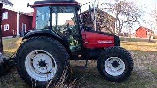 Byter packningar monterar ihop styrcylinder Valtra Valmet 900 [upl. by Yort]