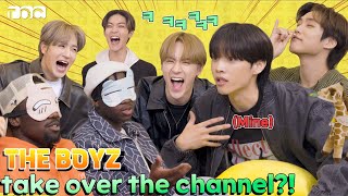 THE BOYZ 더보이즈 SPENDS AN HOUR WITH FO SQUAD  Taste of Culture [upl. by Berardo]