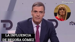 PEDRO SÁNCHEZ EN RTVE la influencia de Begoña Gómez [upl. by Hibbitts]