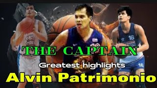 The Captain Alvin Patrimonio greatest highlights👍👏🏀 [upl. by Ahsinaw]