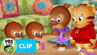 DANIEL TIGERS NEIGHBORHOOD  Daniel Plays Timber  PBS KIDS [upl. by Nehcterg]