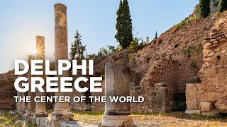 Delphi GREECE The Center of the World  Temple of Apollo [upl. by Bolanger]