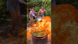 Cooking papaya soup recipe shortvideo shorts cooking food recipe [upl. by Notxed]