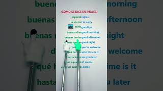 Lecciones de Inglés Saludos y Frases Comunes Explicadasaprenderfraseseningles ingles aprendoingl [upl. by Jarus76]