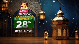 Sehri Time DAY 28  Ramadan 2024  4tv News [upl. by Lehcsreh]