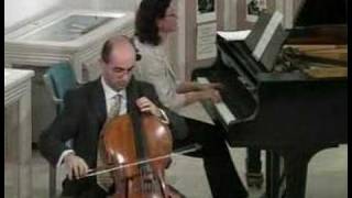 Brahms Lullaby for cello and piano by Leandro [upl. by Dedric]