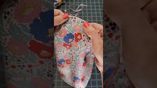 How to Sew a Reversible Bowl Cover  BEGINNER FRIENDLY [upl. by Talyah]