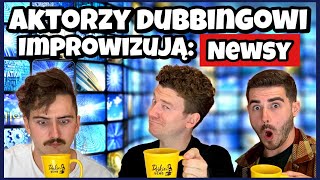 Aktorzy Dubbingowi Improwizacja vs Programy Informacyjne Fakty Wiadomości itp 📺🚨 Dzikie Ucho [upl. by Rustie]