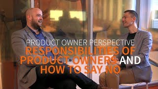 Responsibilities of Product Owners and how to say NO [upl. by Haronid]