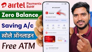 Airtel Payment Bank Account Kaise Khole  Airtel Payment Bank Account Open 2024 Airtel Payment Bank [upl. by Olmsted]