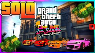 Como Ganhar Milhões no GTA V Online SOLO pra DLC de Verão The Best Money Method In GTA 5 Online [upl. by Itida]