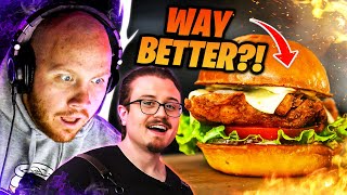 TIMTHETATMAN REACTS TO CHICFILA BUT BETTER [upl. by Yebba643]