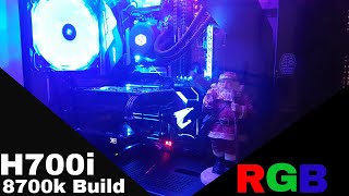 NZXT H700i 8700k RGB Build  Amavo Gaming Video [upl. by Alul945]