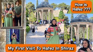 persian family first time visit to Hafez in Shiraz Persian poem hafezeshirazi shiraz iran poem [upl. by Larimor778]