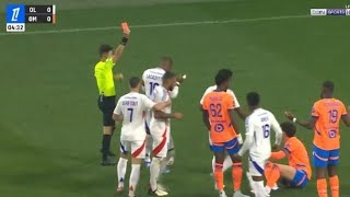 Leonardo Balerdi Red Card Lyon vs Marseille 23 Goals and Extended Highlights [upl. by Igig]