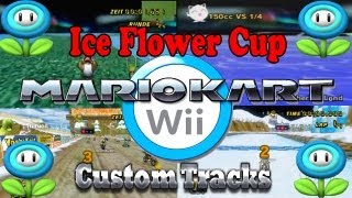 MARIO KART Wii CTGP REVOLUTION 🏍️ 17 Ice Flower Cup [upl. by Adnavoj]