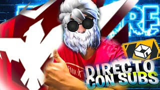 FREE FIRE EN DIRECTO  RANKEANDO A GRAN MAESTRO JUGANDO CON SUBS  SALAS CON DIAMANTES [upl. by Odnavres]