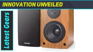 Knox Gear LP1 Powered Bookshelf Speaker Review [upl. by Bedad879]