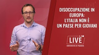 Ecco come si comporta lEuropa in tema di disoccupazione [upl. by Nelad]