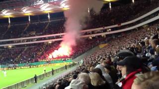 Frankfurt  Klautern  Randalierende Klautern Fans [upl. by Dominique854]