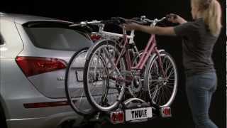 Bike Carrier Towbar  Thule Euroway G2 [upl. by Bradney]