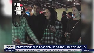 Flat Stick Pub to open location in Redmond Washington  FOX 13 Seattle [upl. by Htaras]