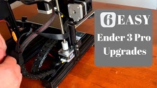 Six 3D Printed Upgrades for the Ender 3 [upl. by Yeznil]