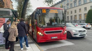 Keolis 1306 angör Handelshögskolan [upl. by Raffaello]