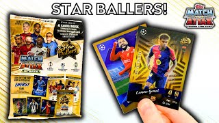 16 EXCLUSIVE STAR BALLERS CARDS  TOPPS MATCH ATTAX 20242025  UPDATE MEGA MULTIPACK 4 OPENING [upl. by Geoffrey]