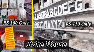 Bake House Lahore Complete Visit  Baking Items Store  Price  Address [upl. by Aihsekan]