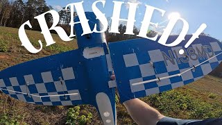 Crashed it  EFlite Commander [upl. by Grishilda]