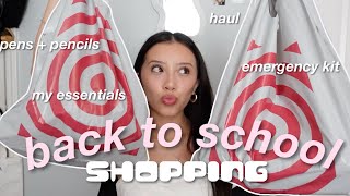 BACK TO SCHOOL SUPPLY SHOPPING  HAUL 2024 ✏️ sophomore year [upl. by Nevarc961]