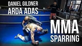 MMA Sparring  mit Daniel Gildner amp Arda Adas [upl. by Duahsar920]