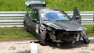 BIG Crash amp Fail Compilation 2015 Nürburgring Nordschleife [upl. by Retsub276]