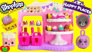 Shopkins Frosted Cupcake Queen Cafe with Happy Places [upl. by Crisey187]