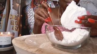 ASMR 💓 Powder Mix Bowl amp 1 BOTTOMBrickChunk  Lets Start From Scratch 😎 LipGloss 💋 [upl. by Gierk]