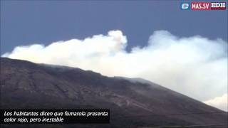 Volcán Chaparrastique continúa en actividad [upl. by Sparky]