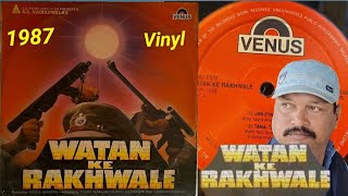 Watan Ke Rakhwale🇳🇪 Mahendra Kapoor amp Chorus ➖ WATAN KE RAKHWALE 1987 ➖ Vinyl LP Record Album [upl. by Amoihc]