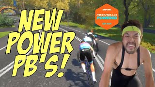 Zwift Podium Power PBs [upl. by Neih]