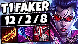 T1 Faker Vayne vs Katarina  MID  Patch 131 Korea Master ✅ [upl. by Nnaecarg]