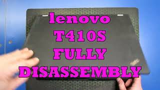 Lenovo T410S fully disassembly [upl. by Ecinuahs]