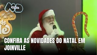 Joinville prepara um Natal mágico com rodagigante e pista de patinação inclusiva [upl. by Nomad80]