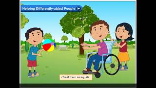 Helping Differentlyabled People  Class 2 [upl. by Ardnuasak]