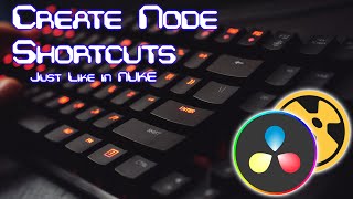 Quick Way To Create Node Shortcuts in Davinci ResolveFusion Just Like NUKE [upl. by Nilrev]