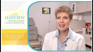 3 Year ILUVIEN Patient Case Study by Nancy Holekamp MD [upl. by Leunamne]