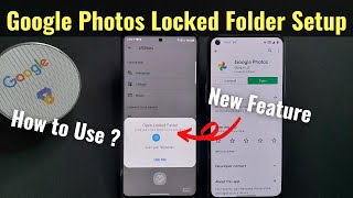 Google Photos quotLocked Folderquot New Feature  Setup and How to Use in Hindi [upl. by Lark]