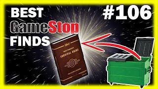 BEST Gamestop Dumpster Finds Ever BRAND NEW Collectors Items Night 106 [upl. by Ahsyekat]