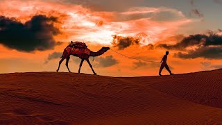 Arabian Music 4K  Meditation in Desert Part 3 Arabian Flute amp Arabian Nights [upl. by Charis781]